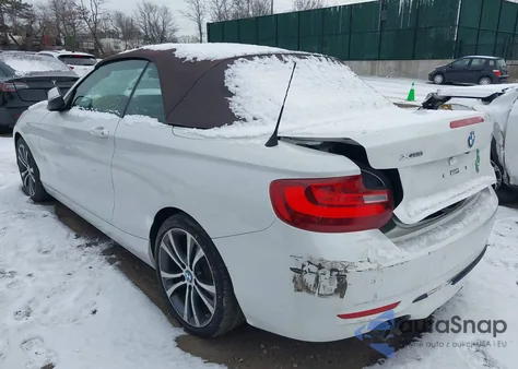 2017 BMW 230I xDrive z USA, uszkodzony, nr VIN WBA2M9C3XH7A47644